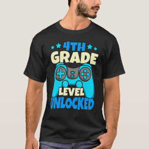 4. Stufe frei erster Tag zurück zur Schule T-Shirt