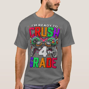4. Stufe Unverriegeltes Spiel auf 4. Stufe zurück T-Shirt
