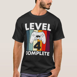 4. Stufe Vollständige 4-Jahres-Hochzeitstag T-Shirt
