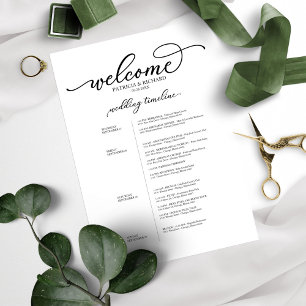 4 Tage Schwarzes Drehbuch für die Hochzeit