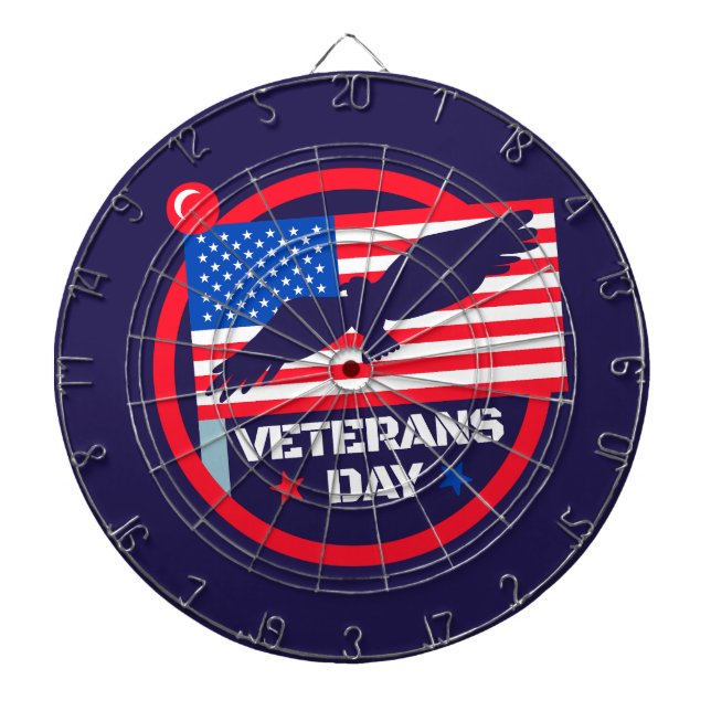 #4 Veteranen-Dart-Scheibe  Dartscheibe (vorne)