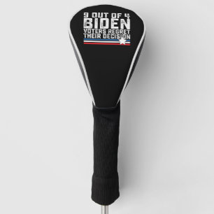 4 von 9 Biden-Wählern bereuen ihre Entscheidung Golf Headcover