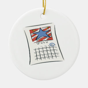 4. Von Juli Keramik Ornament