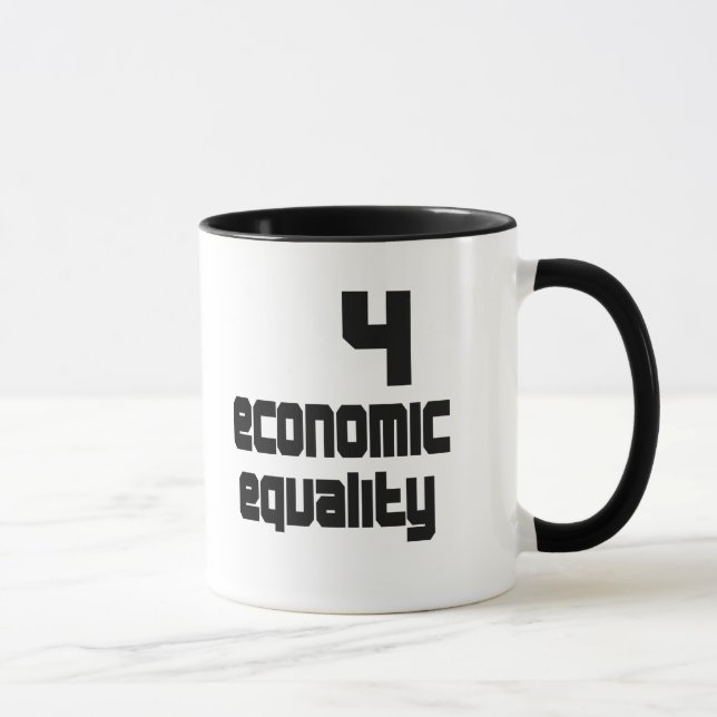 4 Wirtschaftliche Gleichberechtigung - Tasse (Rechts)