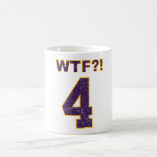 #4 WTF?! Brett Favre? Wikinger? Proverpacker-Tasse Kaffeetasse