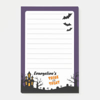 4"x6" Spuk Haus & Spooky-Bäume