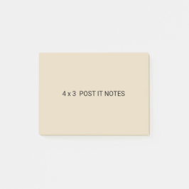 4 x 3 kundenspezifische Post-Itanmerkungen Post-it Klebezettel