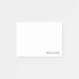 4" x 3" notes de post-it