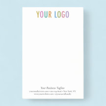 4 x 6 Notes Post-it® Logo personnalisé Marqué sans