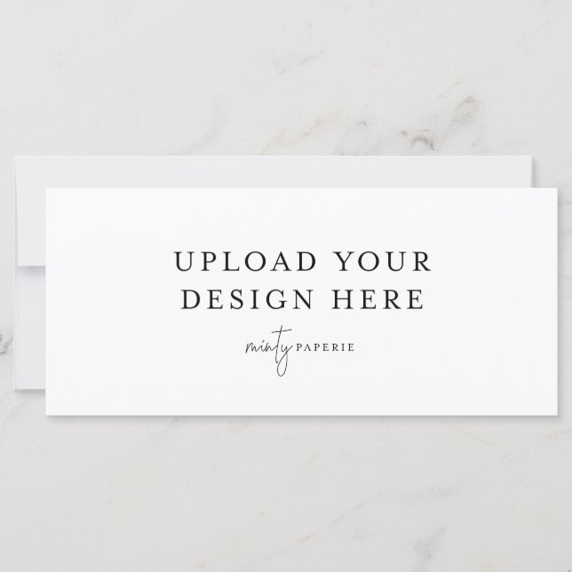 4" x 9" Flachkarte - Landschaft (Vorderseite)