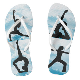 4 Yoga Pose Flip Flops