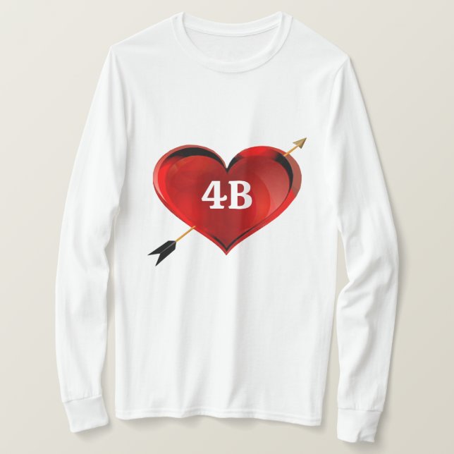 4B Shirt (Design vorne)