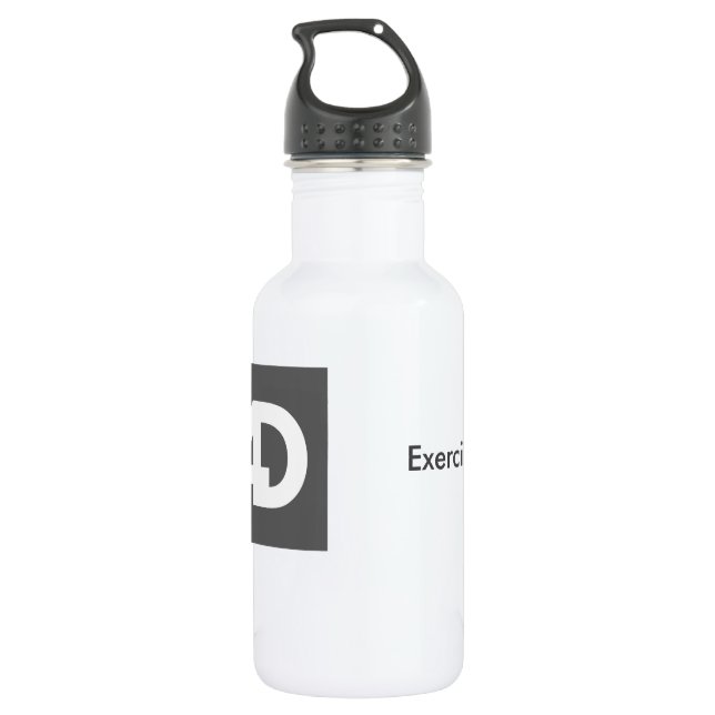 4D Fit Mental Fitness bouteille d'eau (Dos)