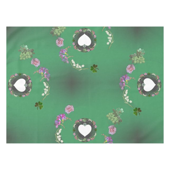 4ème anniversaire de fruits et de fleurs + nappe p (Devant (Horizontal))