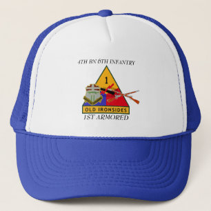 4ème CASQUETTE BLINDÉ de 6ème INFANTERIE de