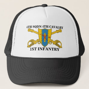4ème CASQUETTE d'INFANTERIE de 4ème CAVALERIE