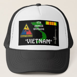 4ème Casquettes de boule de vétéran du Vietnam 