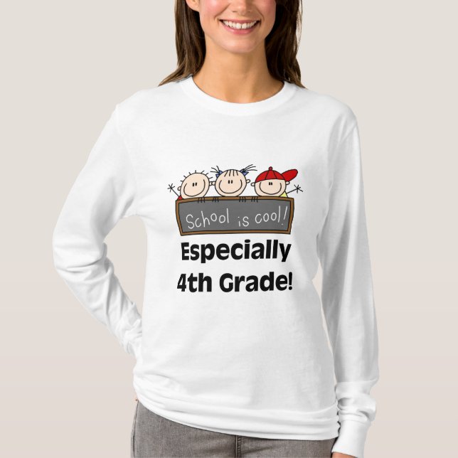 4ème L'école primaire est les T-shirts et les (Devant)