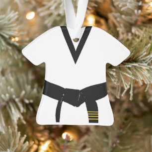 4ème uniforme de ceinture noire de degré d'arts