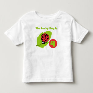 4èmes T-shirts et cadeaux d'anniversaire d'insecte