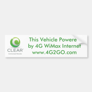 4G2GO WiMax Autoaufkleber