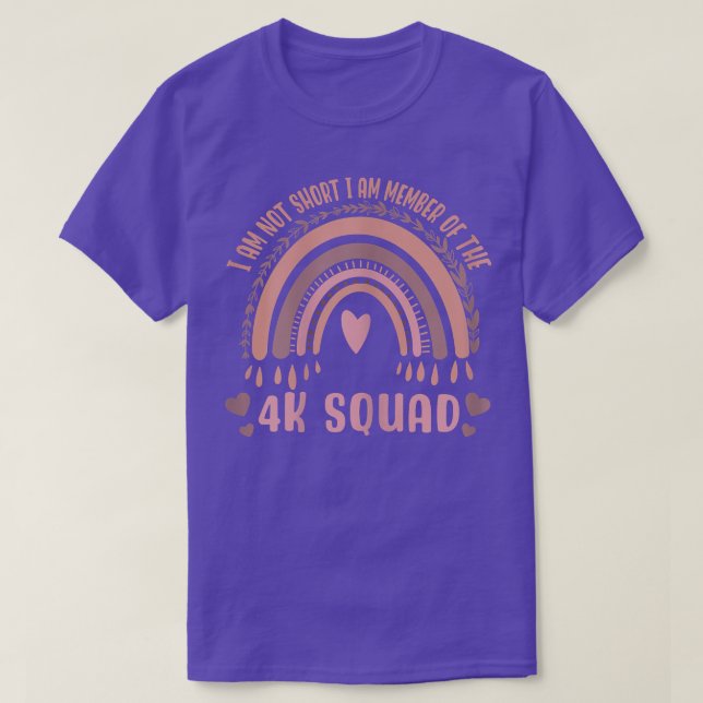 4K Lehrerplatze, Ende des Jahres 4K Lehrerin T-Shirt (Design vorne)