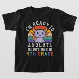 4th Grade Ready – Cute Back to School Character T-Shirt