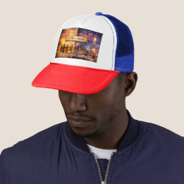4th of July America 1776 to 2026 USA 250th Party Truckerkappe