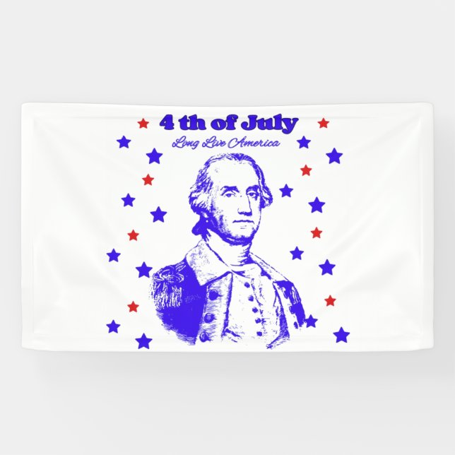 4th of July Banner (Horizontal)