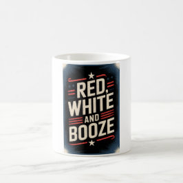 4th of July Booze Party | Red White and Booze Kaffeetasse