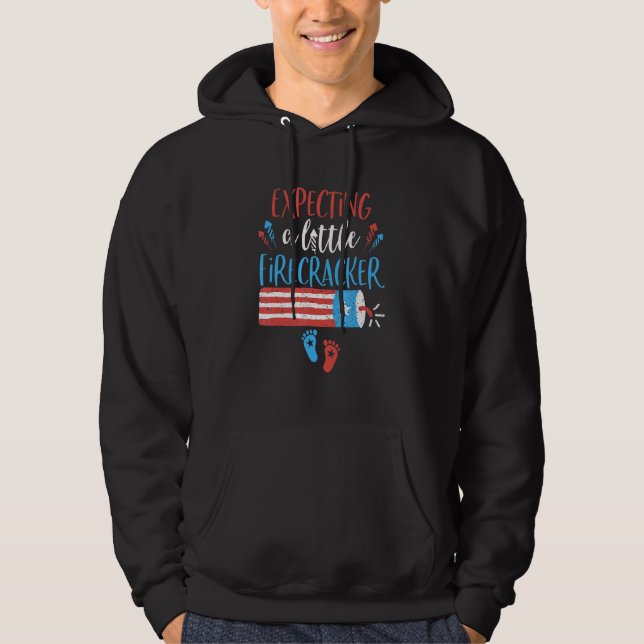 4th Of July Pregnancy Announcement Tank  Baby Reve (Vorderseite)
