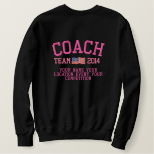 4Wege, diesen Coach bestickter Kleidung zu persona Besticktes Sweatshirt