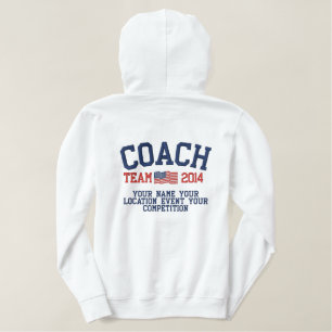 4Wege, diesen Coach bestickter Kleidung zu persona Hoodie