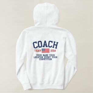 4Wege, diesen Coach bestickter Kleidung zu persona Hoodie