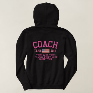 4Wege, diesen Coach bestickter Kleidung zu persona Hoodie