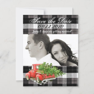 4x5 Enregistrer la carte de date XMAS Camion Baffa