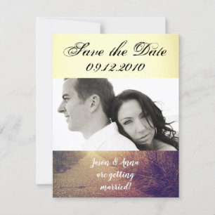 4x5-Save the Date-Karte - Sonnenaufgang - Pat Einladung