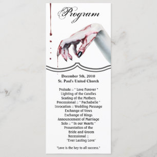 4x9.25 Programmkarten bvzombie blutzuckersenkendes Einladung