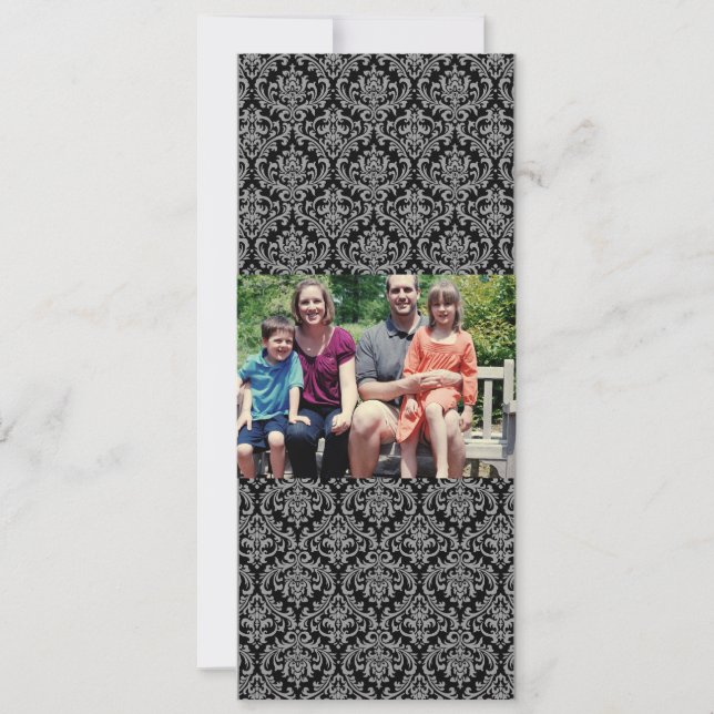 4x9 Foto Weihnachtskarte Feiertagskarte (Vorderseite)
