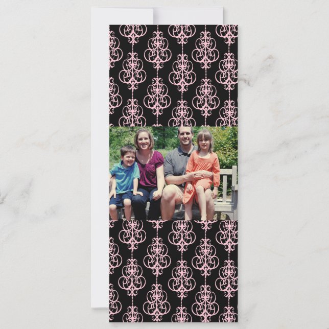 4x9 Foto Weihnachtskarte Feiertagskarte (Vorderseite)