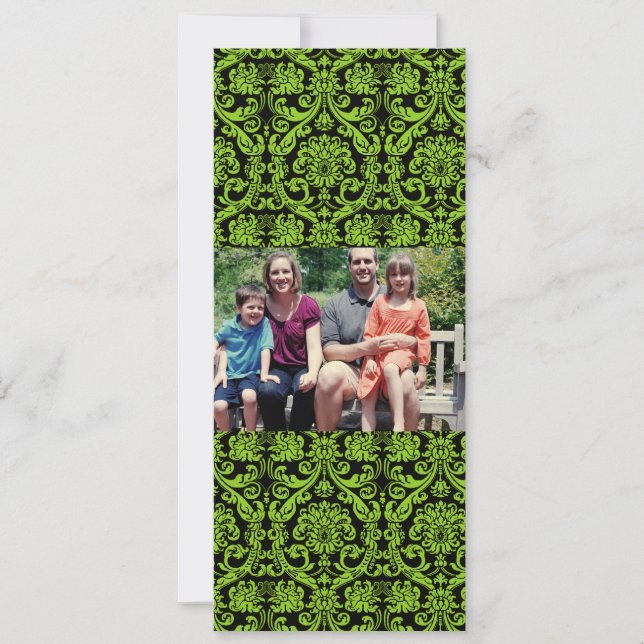 4x9 Foto Weihnachtskarte Feiertagskarte (Vorderseite)