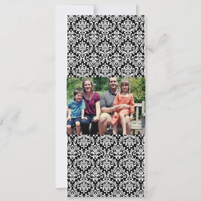 4x9 Foto Weihnachtskarte Feiertagskarte (Vorderseite)