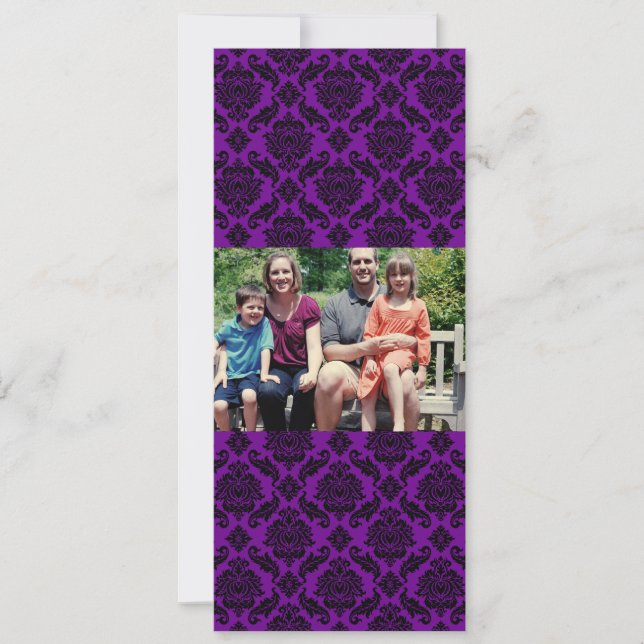 4x9 Foto Weihnachtskarte Feiertagskarte (Vorderseite)