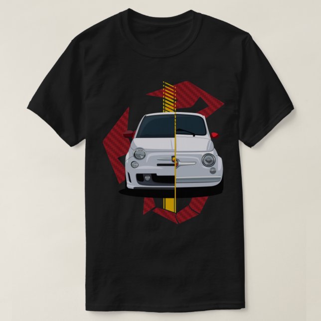500 Abarth T-Shirt (Design vorne)