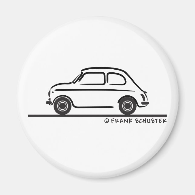 500 Cinquecento Magnet (Vorne)