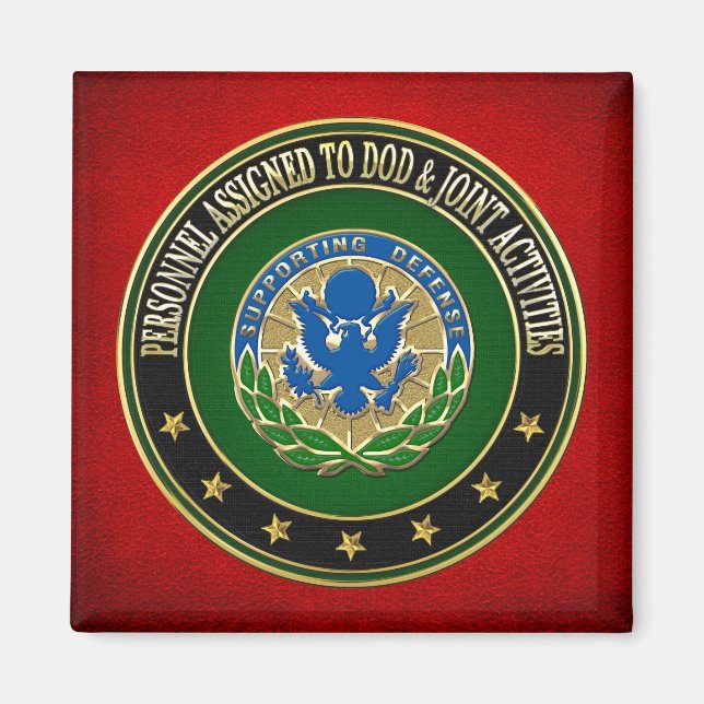 [500] DOD & Joint Activities DUI Special Edition Magnet (Vorne)