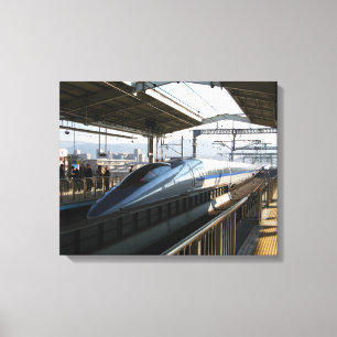 500er-Serie Shinkansen 新 幹 Bullet Train Leinwanddruck