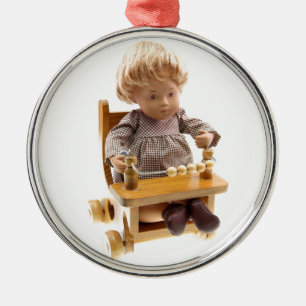 501_Baby_Honey_Blonde_Sandy_0001 Silbernes Ornament