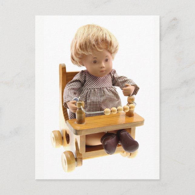 501 Sasha Baby Honig blonde Sandy Postkarte (Vorderseite)