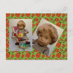 501 Sasha Baby Sandy Dress Postkarte